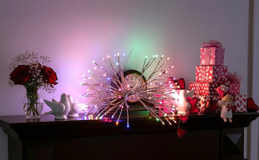 🕯️🎄Christmas Lighted Twig Spear Swag Indoor Outdoor Home Decor All Occasion